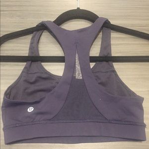 Navy lululemon invigorate bra